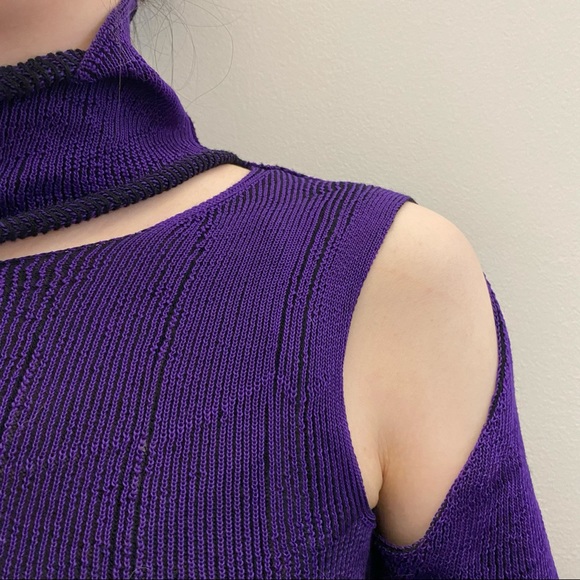 MM6 knitted cut out sweater - Picture 2 of 4